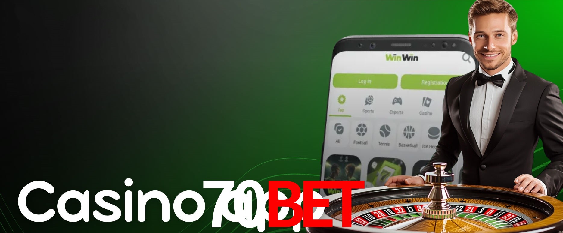 APP oficial da 70bet para mobile