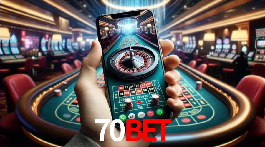 APP oficial da 70BET para mobile
